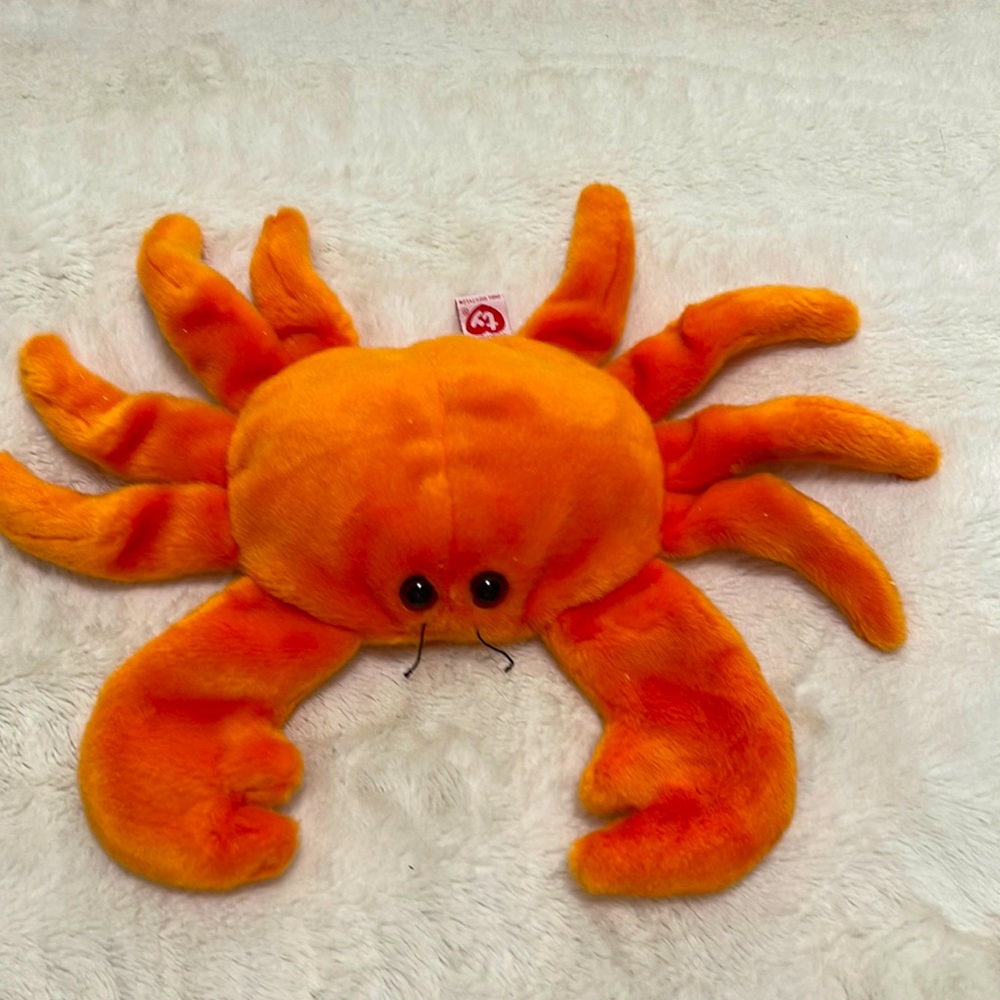 “ Feeling a Little Crabby”.   🦀. Beanie Buddies Crab